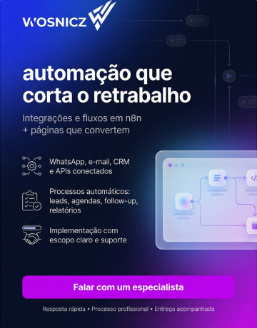 AUTOMAÇÃO E AGENTES DE IA